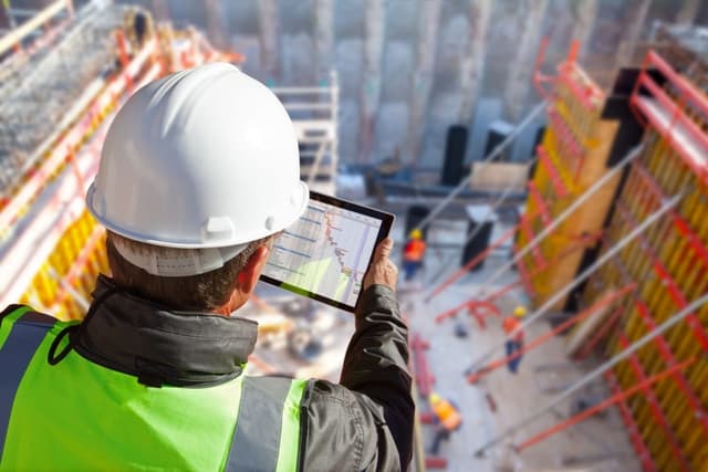 Pawansut Builders site team executing construction work